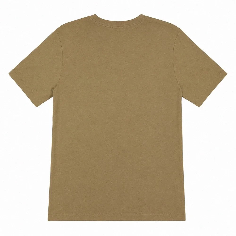 Nike Mens Just Do It Graphic T-Shirt Khaki Brown HJ0784-297 Medium NWT